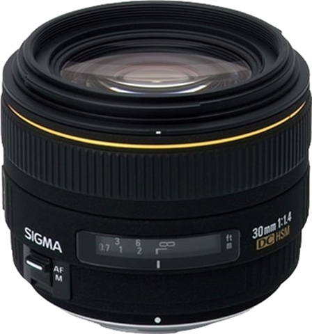 Sigma 30mm F1.4 EX DC HSM (Sigma) - CeX (UK): - Buy, Sell, Donate